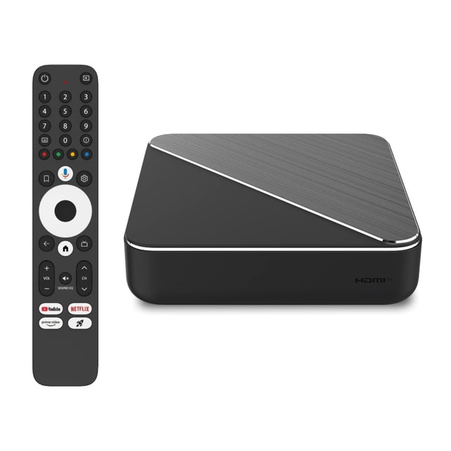 Dune HD Homatics Box R Plus Android TV Box, Lecteur Multimédia, Chromecast, Mini PC, Netflix en Dolby Vision & Atmos, 4GB/32GB, AV1, Wi-Fi 6, 1Gbit, ISO 4K DV P7 FEL MKV AFR, HDR10+, DTS