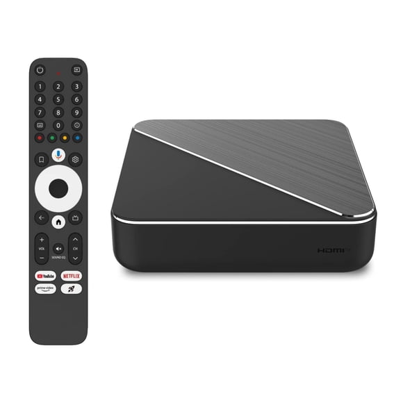 Dune HD Homatics Box R Plus Android TV Box, Media Player, Chromecast, Mini PC, Netflix in Dolby Vision & Atmos, 4GB/32GB, AV1, Wi-Fi 6, 1Gbit, ISO 4K DV P7 FEL MKV AFR, HDR10+, DTS
