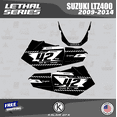 thumbnail image 4 of Kalair GFX Graphics Kit for Suzuki LTZ400 (2009-2014) Lethal Series, 4 of 5