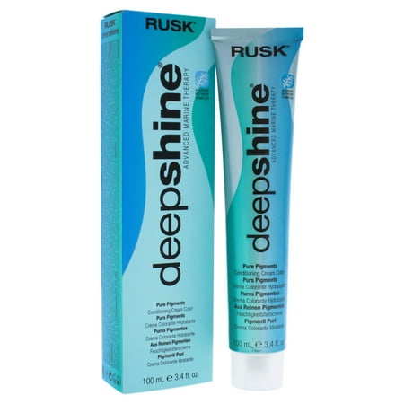 Rusk Deepshine Pure Pigments Cream Color - 9.11AA Intense Very Light Ash Blonde - 3.4 oz Hair