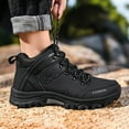 thumbnail image 5 of IUJSOY Hiking Boots for Men Waterproof High Top Lace up Outdoor Sneakers Anti-Slip Ankle Boots, 5 of 6
