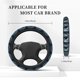 thumbnail image 3 of Fotbe Moon Wolf Warrior Funda para Volante Universal de 15 pulgadas, Accesorios para Auto para Hombre y Mujer, Protector de Volante Cómodo para SUV y Sedán, 3 of 6