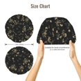 thumbnail image 2 of Tropic floral flower Silk Bonnet for Sleeping Women Men, Adjustable Elastic Satin Bonnet Bonnet for Sleeping, Soft Similar Silk Curly Cuteness Hair Bonnet for Sleeping, 2 of 7