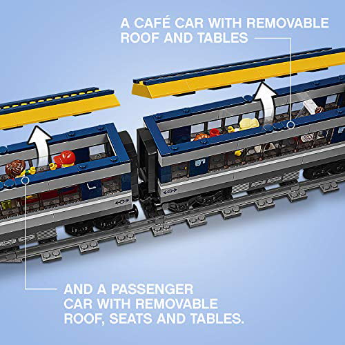 60197 Lego City Passenger Train Railway Station Platform Signal with track NEW 