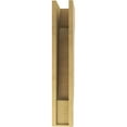 thumbnail image 4 of 5"W x 10"D x 30"H Thin Newport Rough Cedar Woodgrain TimberThane Corbel, Primed Tan, 4 of 6