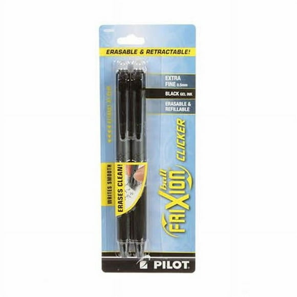 PIL32522 Clicker Extra Fine Point Gel Stylo-Rouge