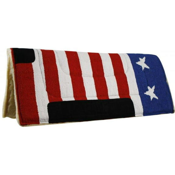 30" x 32" American Flag Saddle Pad