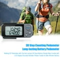 thumbnail image 2 of Hyasfey Walking 3D Pedometer with Clip And Lanyard 30 Days Memory Simple Step Counter with LCD Display Accurate Activities Fitness Tracker for Men Women Seniors, 2 of 7