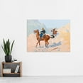 thumbnail image 2 of Remington Advance Guard Military Sacrifice Ambush Cavalry Painting Extra Large Art Print Wall Mural Poster Premium XL, 2 of 3