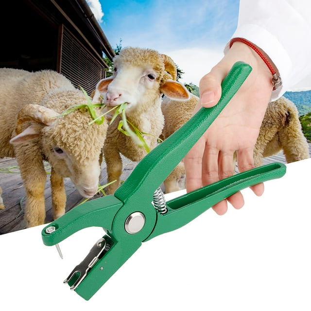 Alicates para etiquetas de oreja, aleación de aluminio, alicates para orejas de aves de corral, alicates para orejas de aleación de aluminio, resultados impresionantes