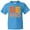 Pacific Blue, variant on Inktastic Be Kind Logo in Orange Youth T-Shirt
