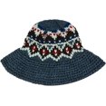 thumbnail image 4 of CoCopeaunts Men Bucket Hat Wide Brim Ethnic Style Knitted Hats Retro Outing Jacquard Weave Warmth Hand-Woven Fisherman Hat, 4 of 8