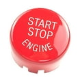 thumbnail image 1 of DYNWAVECA 0.98'' Car Engine Start Stop Button Cover With Off Button Replaces For F/G Chassis High Quality - Red, as described, 1 of 10