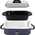 thumbnail image 5 of 4-Quart Slow Cooker with Casserole Manual Warm Setting - Perfect Kitchen Small Appliance for Family Dinners, Dishwasher  Crock, 5 of 6