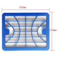 thumbnail image 2 of 4 Pcs Filtre Hepa H13 pour Zelmer Zvca050h Claris Twix, Explorateur, 2 of 4