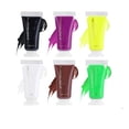 thumbnail image 1 of UV Fluorescent Face and Body Paint Kit, 6 Neon Water-Based Colors with Matte Gloss Finish, Waterproof Long-Lasting Formula for Halloween, Cosplay, Carnival and Blacklight Parties, 1 of 4