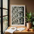 thumbnail image 6 of FiDi Architectural - Manhattan New York Photography Oak Framed Wall Art Print 12 x 18 inches, 6 of 59