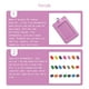thumbnail image 2 of Inteprter 10 piezas de portatarjetas de identificación, suministros de oficina de negocios, funda protectora informal de colores, funda para tarjetas de Carpetas de archivos Vertical/Rosa, 2 of 6