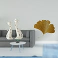 thumbnail image 2 of Figura de gato,Esculturas de gatos de pareja,figura decorativa de gato,Esculturas de pared de hojas,Esculturas de pared de hierro forjado con forma de hojas de ginkgo,Escultura decorativa, 2 of 8