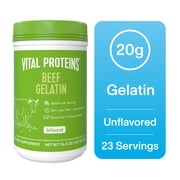 Vital Proteins Beef Gelatin Powder; Hair, Skin and Joint Support, Unflavored 16.4 oz