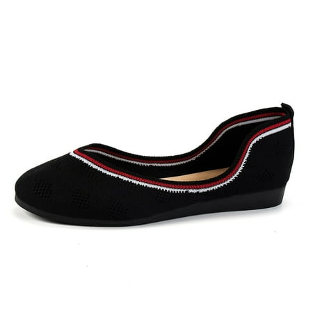 

Kayannuo Womens Shoes Clearance Fall Shoes for Women Women s New Spring Summer One Line Round Head Single Shoes European American Fashion Casual Flat Bottom Women s Single Shoes