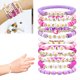 thumbnail image 4 of Pulsera Arcilla Polimérica Colorida Con Abanico Pulsera La Amistad (estilo B), 4 of 9