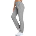 thumbnail image 2 of Pantalones de golf SPOSULEI ligeros de secado rápido para mujer, gris claro S/29, 2 of 6