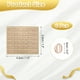 thumbnail image 2 of 6 Hojas de Calcomanías de Letras 0.35" Calcomanías de Letras Mini 3D Aleación Autoadhesivas (Oro Rosa, Minúsculas), 2 of 7