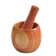 thumbnail image 3 of GUOOL Garlic Crusher Deepened Garlic Masher Set for Fresh Mustard Ginger M, 3 of 9