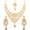 Pearl, variant on by Touchstone Indian Handcrafted Filigree Rhinestone Jewelry Gold Tone Necklace For Women.