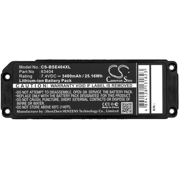 3400mAh  063404 Battery for Soundlink Mini 413295