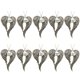 thumbnail image 3 of Naiovety Christmas Tree Family Hanging Pendants Modern Ornament Girl Shape Souvenir Women Men Memorial Friendship Mini Gift Kits de decoración para fiestas No.2 Naiovety HA043212-02, 3 of 6
