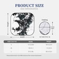 thumbnail image 6 of Uemuo Abstract Eagle Ink Printed 2 PCS Car Windshield Sun Shade, Auto Sun Heat and UV Rays Blocker, Foldable Automotive Front Window Sunshade Protector, 6 of 7