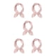 thumbnail image 1 of Jumpingount Bufanda y transpirable para mujer, conjunto femenino, bufandas para el cuello, pañuelos para el cuello, bufanda para el pelo, rosa Type2 NO2, 1 of 6