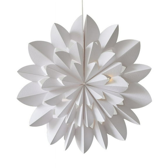 Eco-Friendly LED Paper Star Lantern -Christmas Decorations Fairy Lights Shop Window Decoration Pendant A