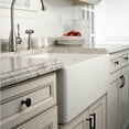 thumbnail image 2 of Houzer Platus 30 in Biscuit Fireclay Apron Front Farmhouse Single Bowl Kitchen Sink - PTS-4100 BQ, 2 of 8