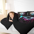 thumbnail image 4 of Feelyou Splatter Football Twin Comforter Sets, Cute Cartoon Bedding Set, 2 Pieces, 4 of 8