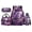 Owl Purple, variant on Jeiento Otter 17 Inch Kids Water-Resistant School Backpack Set 4-Piece Lunch Bag Pencil Case Water Bottle Holder Purple Lightweight Large Capacity Bookbag for Teenagers