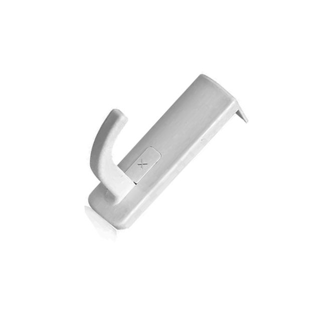 Inteprter Soporte para auriculares Soporte de pantalla para el hogar Accesorios para PC Estante de almacenamiento para accesorios de computadora Colgador Cables de audio/vídeo Blanco