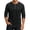 v#263Black1032, variant on Rggeeun Men'S T-Shirt Solid Color Henley Buttons Cotton Knit Long Sleeve Crew Neck Lightweight Relaxed Fit For Evening Party Fashion Tee,Beige,L