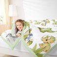 thumbnail image 4 of Feelyou Cute Cartoon Dino Full Size Comforter Sets for Teens, Kawaii Dinosaur Lover Bedding Comforter Set, Cute Animal Theme Reversible Bedding Sets, Microfiber Bedroom Decor, 3-Piece, 4 of 8