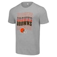 thumbnail image 2 of Men's Starter Heather Gray Cleveland Browns Four Name T-Shirt, 2 of 3