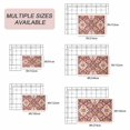 thumbnail image 6 of Red Boho Outdoor Rug 3x5 Ft, Non Slip Washable Area Rug, Country Vintage Aesthetic Ethnic Aesthetics Patio Rugs Carpet Runner, Large Floor Mat for Indoor/Outdoor Deck Porch Camping, 6 of 8