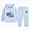 T028-Light Blue, variant on Zuwimk Kids Boys And Girls Clothes Graphic Print Hoodie Sweatshirts and Pant 2Pcs Fall Outfits Set(T028-Yellow)