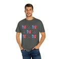 thumbnail image 4 of Coquette Bow 4th of July Fireworks Comfort Colors Women's Shirt, 4 of 7