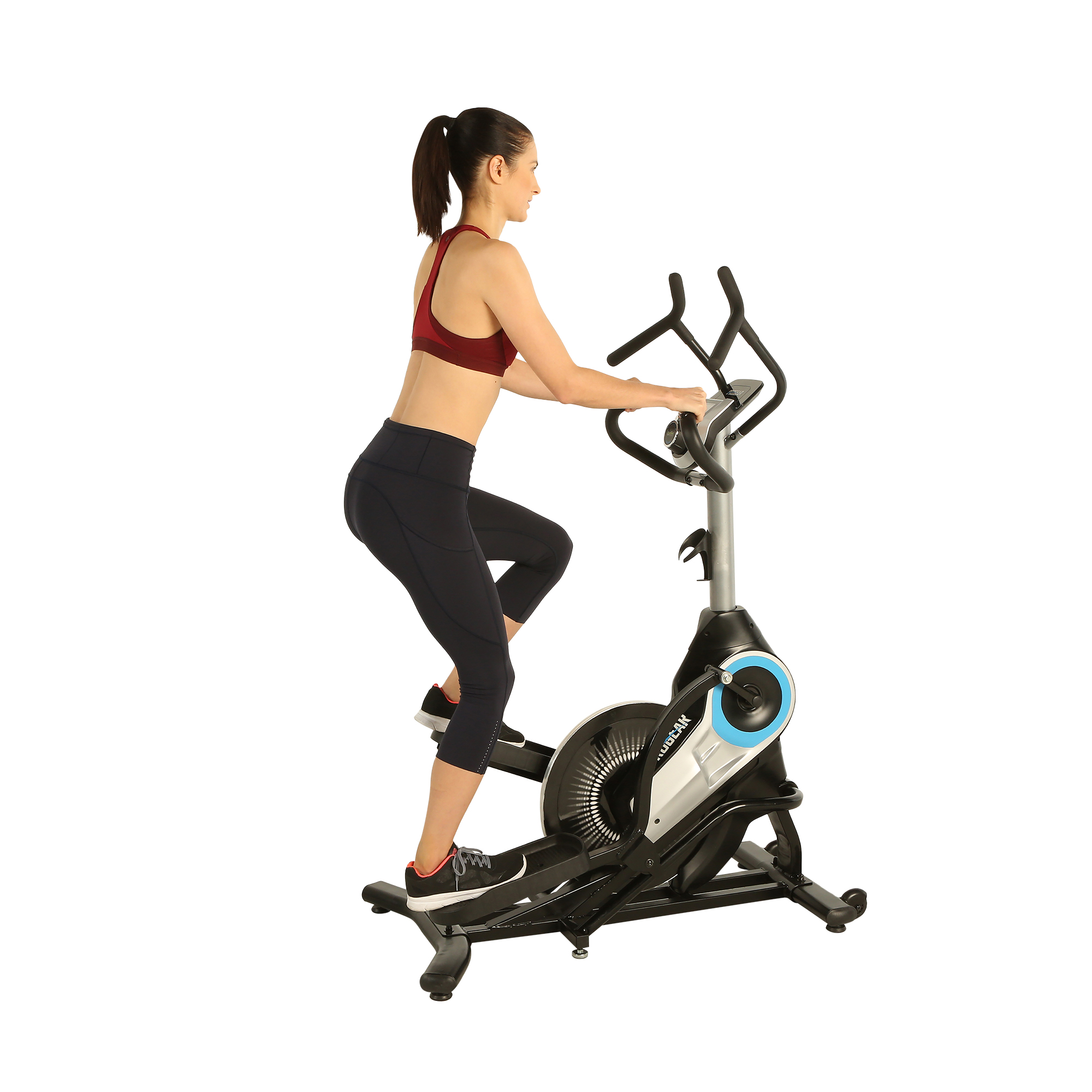 PROGEAR 9900 HIIT Bluetooth Smart Cloud Fitness Crossover Stepper/ Elliptical Trainer with Goal Setting and Free App - image 19 of 19