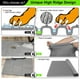 thumbnail image 2 of Alfombrilla de arena para gatos Mofason XXL impermeable para suelo, color gris, 2 of 8