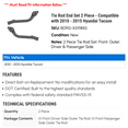 thumbnail image 2 of Tie Rod End Set 2 Piece - Compatible with 2010 - 2015 Hyundai Tucson 2011 2012 2013 2014, 2 of 2