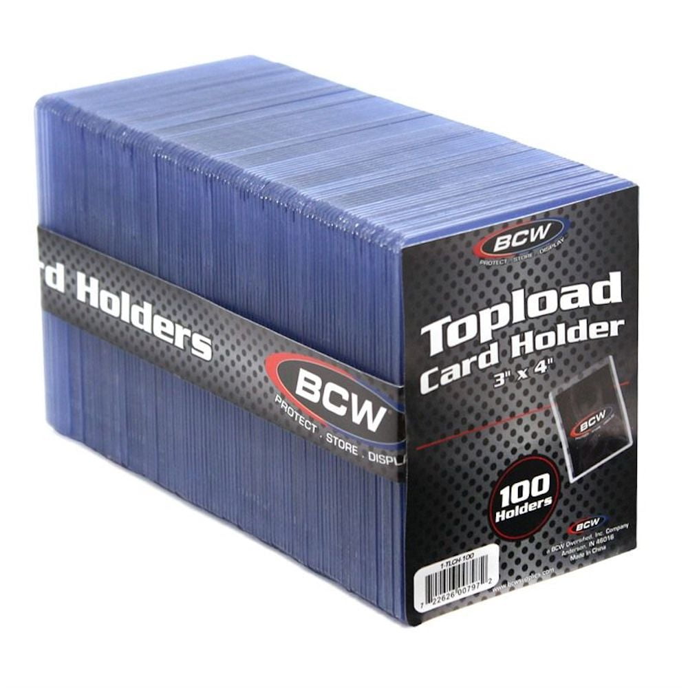Lot De 3 Pochettes Rigides BCW 8x10 Pouces – Pour Photos, Prints, Toploaders En Plastique Dur