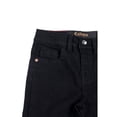thumbnail image 3 of CULTURA AZURE  Little Boy's Saddle Stitch Stretch Jeans, Jet Black, 5, 3 of 5